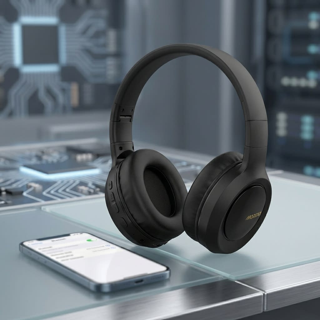 Audífonos Moreka BL019 Inalámbricos Bluetooth 5.4 ANC3