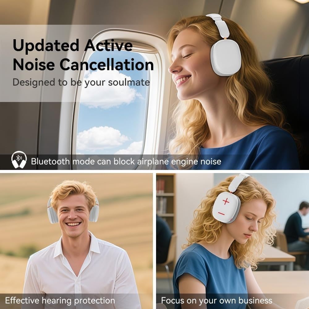 Audífonos Bluetooth Moreka BL022 V5.4 Cancelación Ruido 20H7