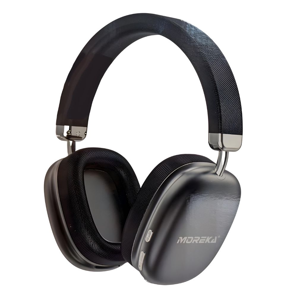 Audífonos Bluetooth V5.4+EDR Moreka BL023A 200mAh 40mm Cancelación de Ruido 65 hrs musica 0