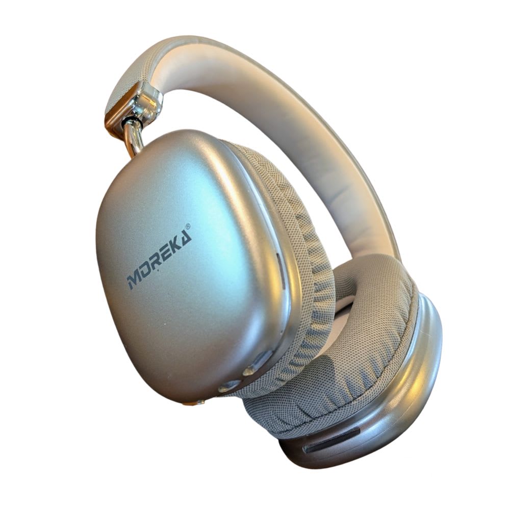 Audífonos Bluetooth V5.4+EDR Moreka BL023A 200mAh 40mm Cancelación de Ruido 65 hrs musica8