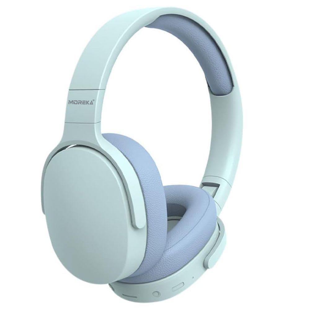 Audífonos Bluetooth 5.4 Moreka BL027 12 horas de musica AUX 3.5mm7