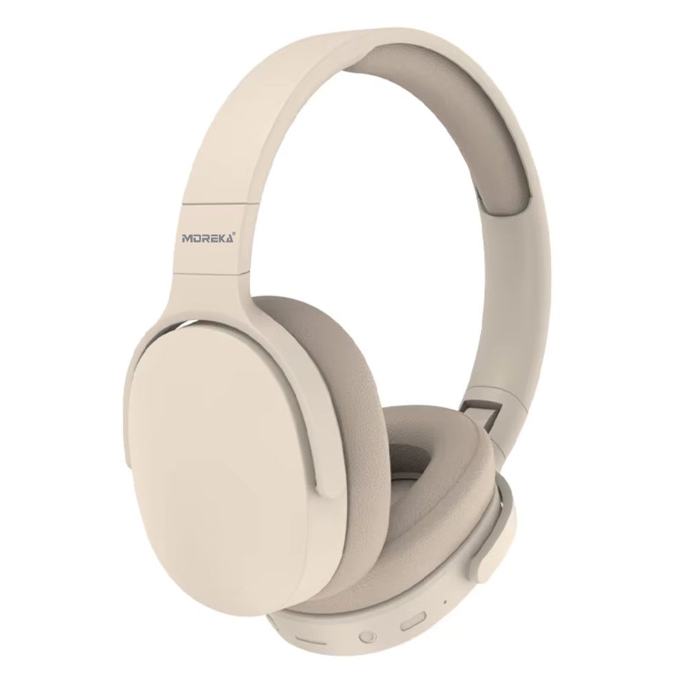 Audífonos Bluetooth 5.4 Moreka BL027 12 horas de musica AUX 3.5mm8
