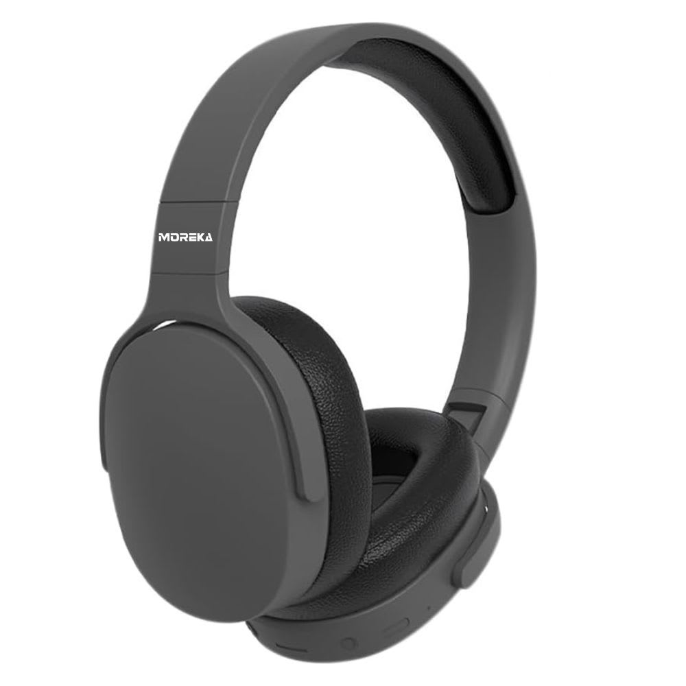 Audífonos Bluetooth 5.4 Moreka BL027 12 horas de musica AUX 3.5mm10