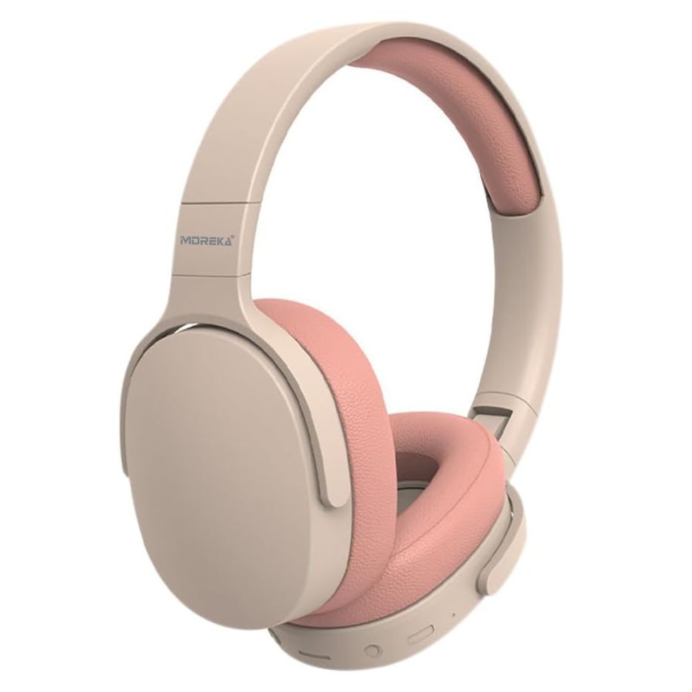 Audífonos Bluetooth 5.4 Moreka BL027 12 horas de musica AUX 3.5mm1