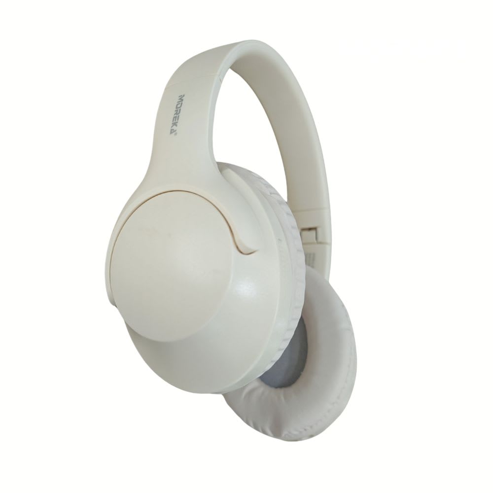 Audífonos Bluetooth V5.4 Moreka BL028 200mAh 40mm Cancelación de Ruido 12 hrs musica4