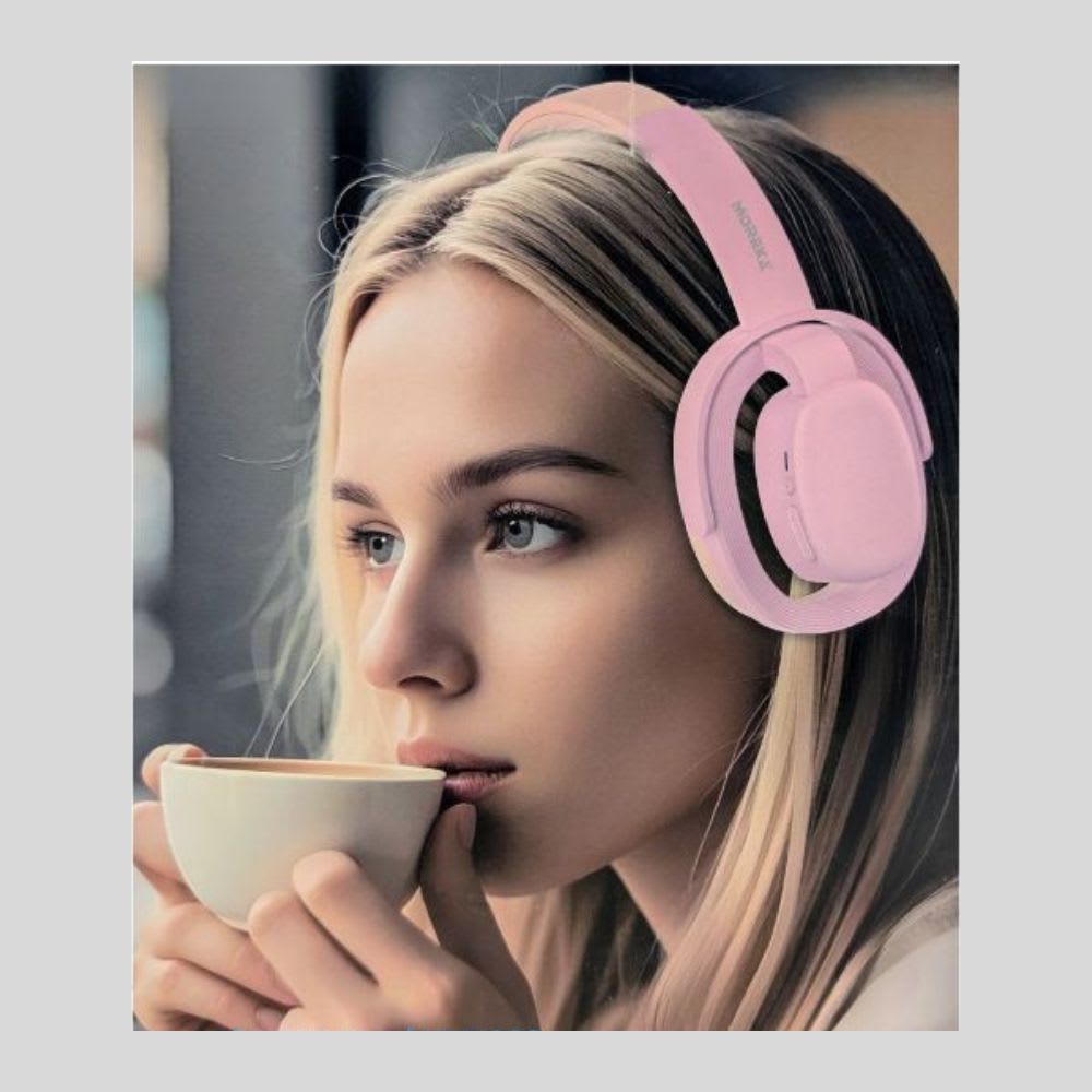 Audífonos Bluetooth 5.4+EDR Moreka BL030 400mAh 40mm 30 Hrs7