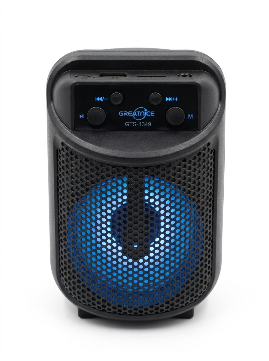 Bocina Bluetooth Recargable Greatnice GTS-1349 USB RADIO 5W 0