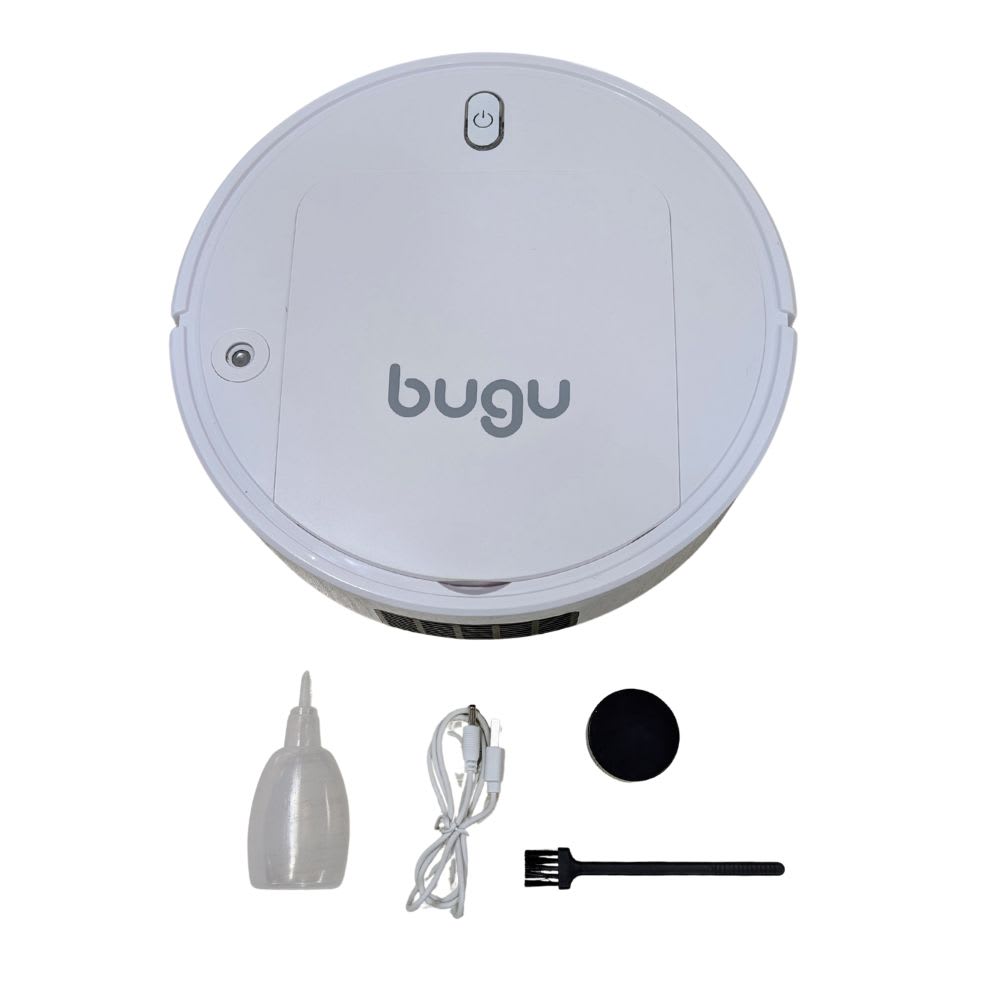 Robot Aspiradora Limpieza Bugu 1528A Inteligente Blanca8