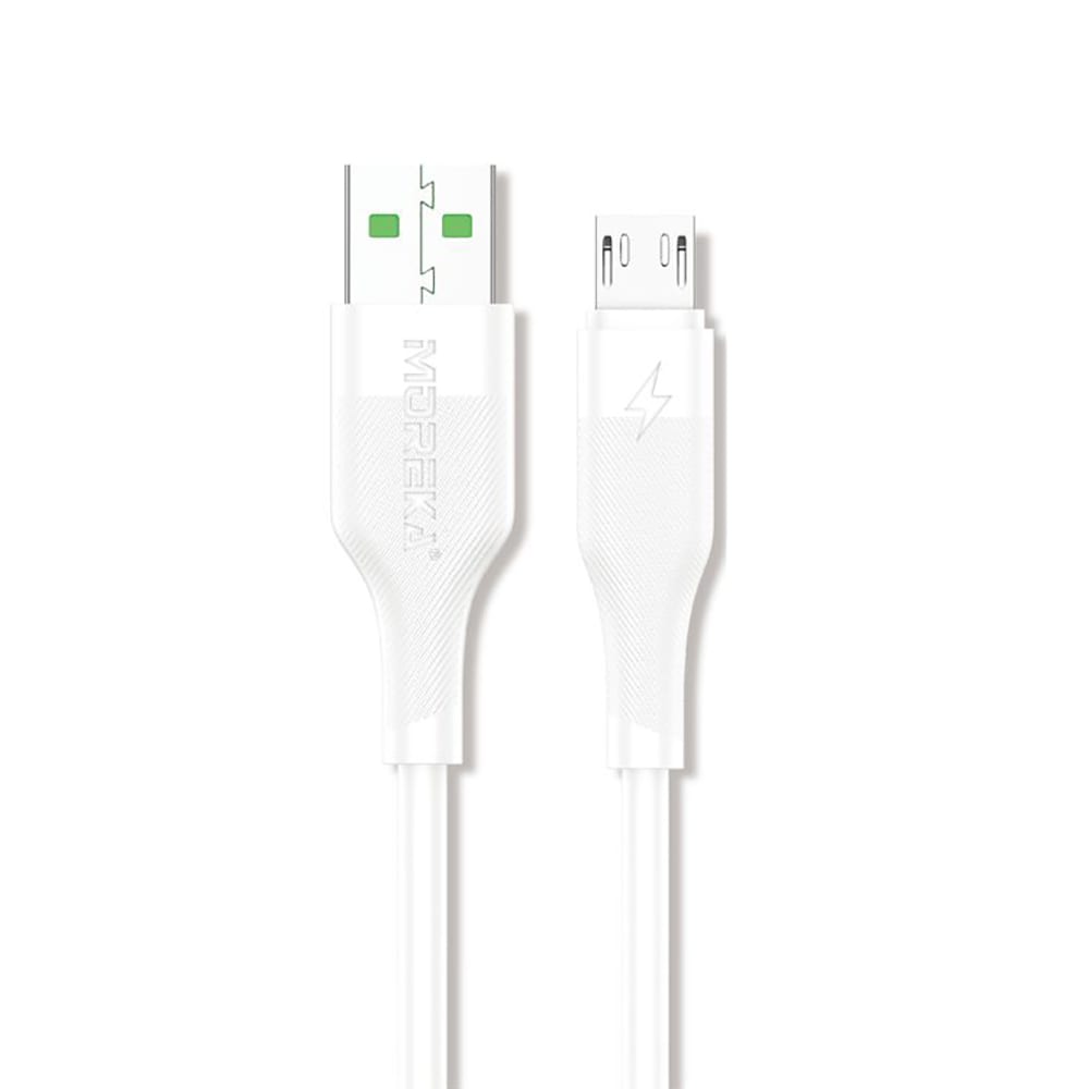 Cable Tipo V8 Micro USB, Moreka CB-045 3.1A 1 M.2