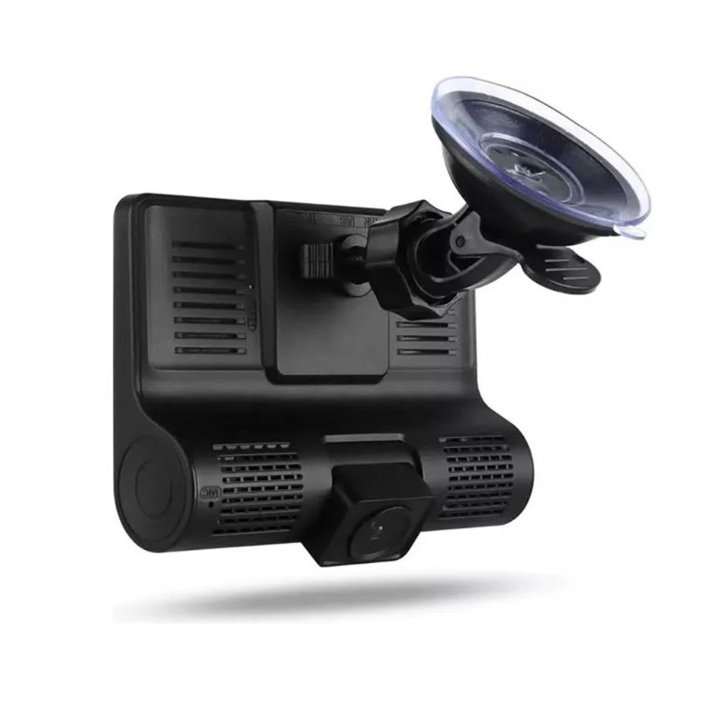 Cámara Auto Dvr 3 En 1 Frontal Interior Reversa JLY-5044