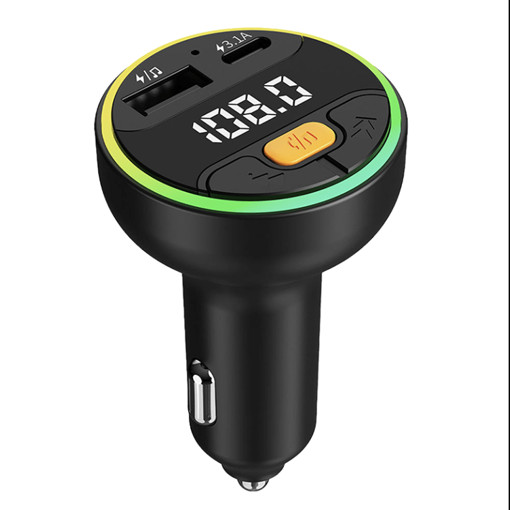 Plug In 30W Trasmisor FM Bluetooth De Carro Moreka CP0074 0