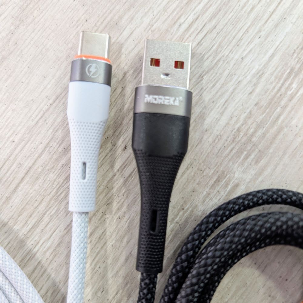 Cable Moreka Tipo C a USB CB-55 65W carga rápida 1.2M8