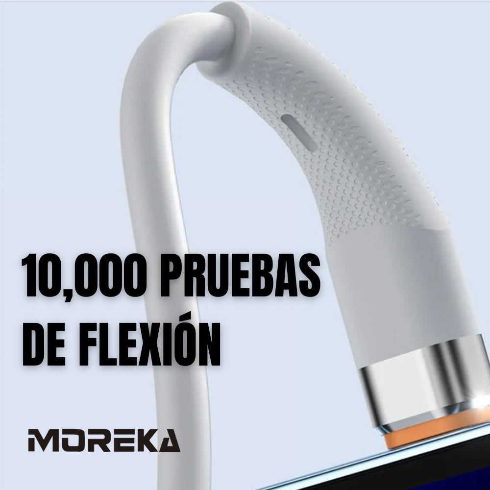 Cable Moreka Tipo C a USB CB-55 65W carga rápida 1.2M3