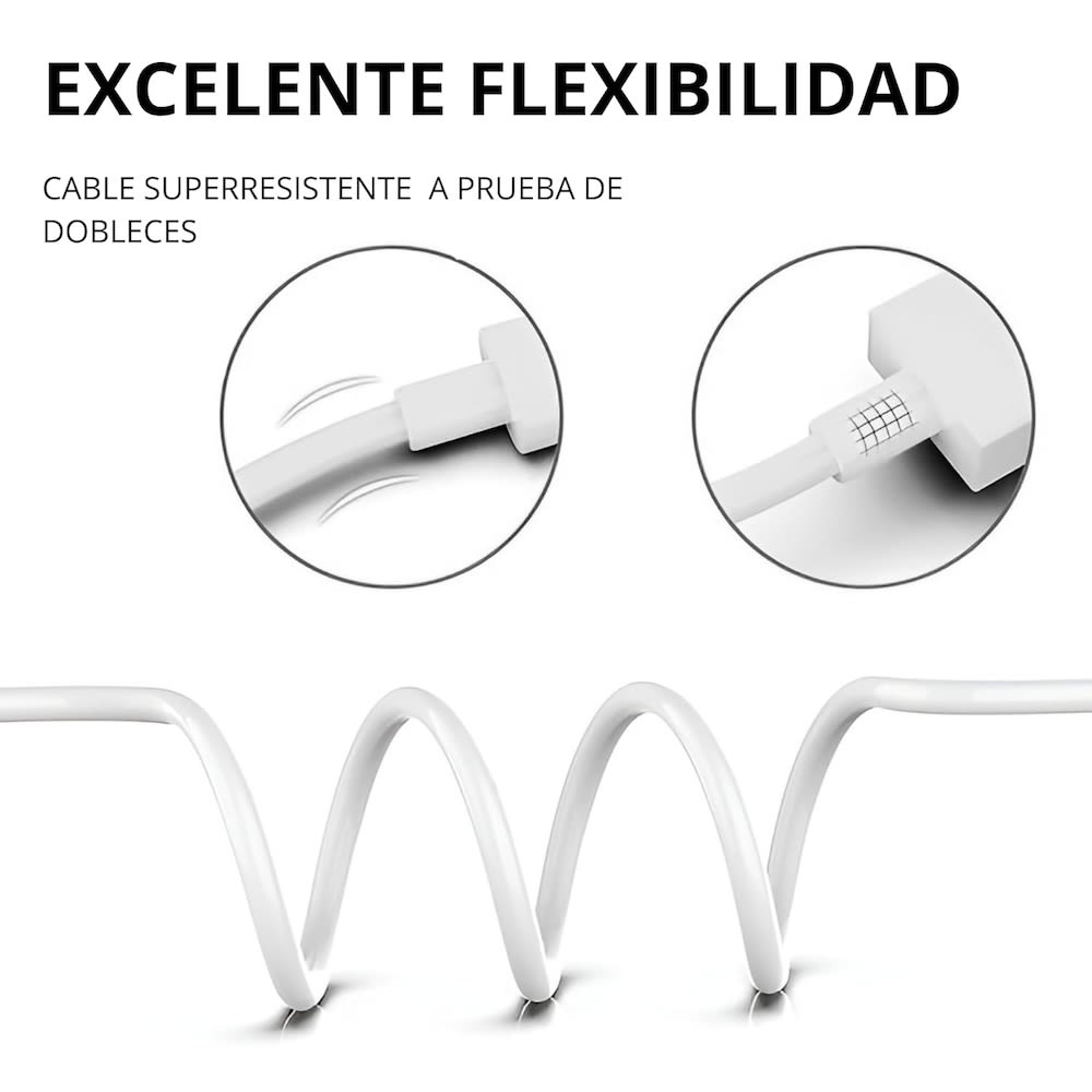 Cable Moreka Tipo C a C CB-41 35W carga rápida 1M6