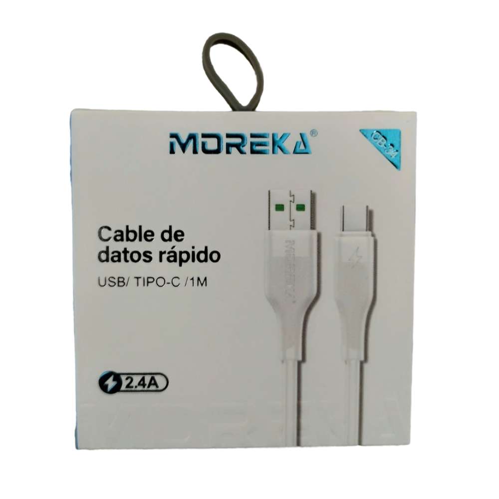 Cable Tipo C CB-34 2.4A y Datos de 1 M4