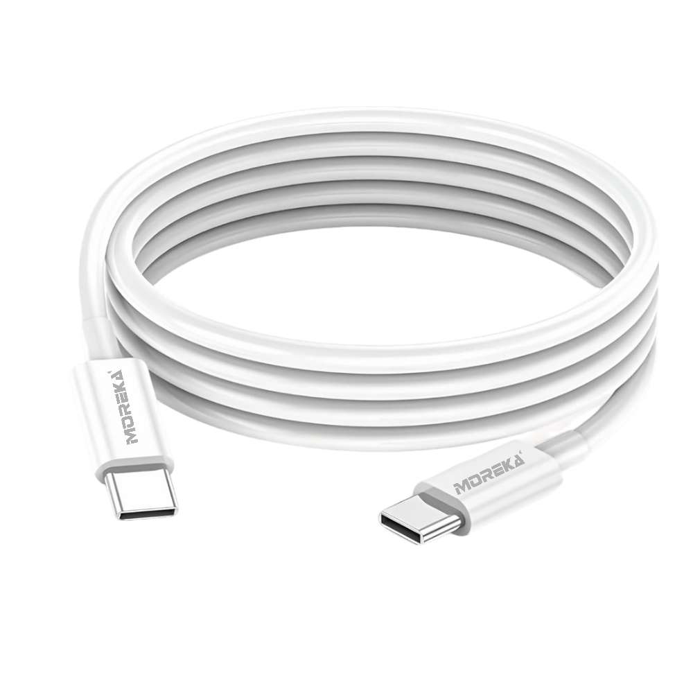 Cable Moreka Tipo C a C CB-39 60W carga rápida 1M2