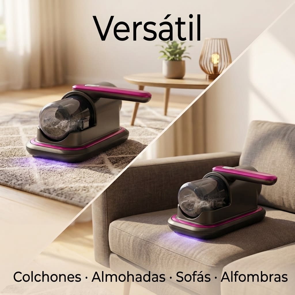 Aspiradora Ácaros YISEN CC-002 Limpieza Profunda Polvo Hogar4