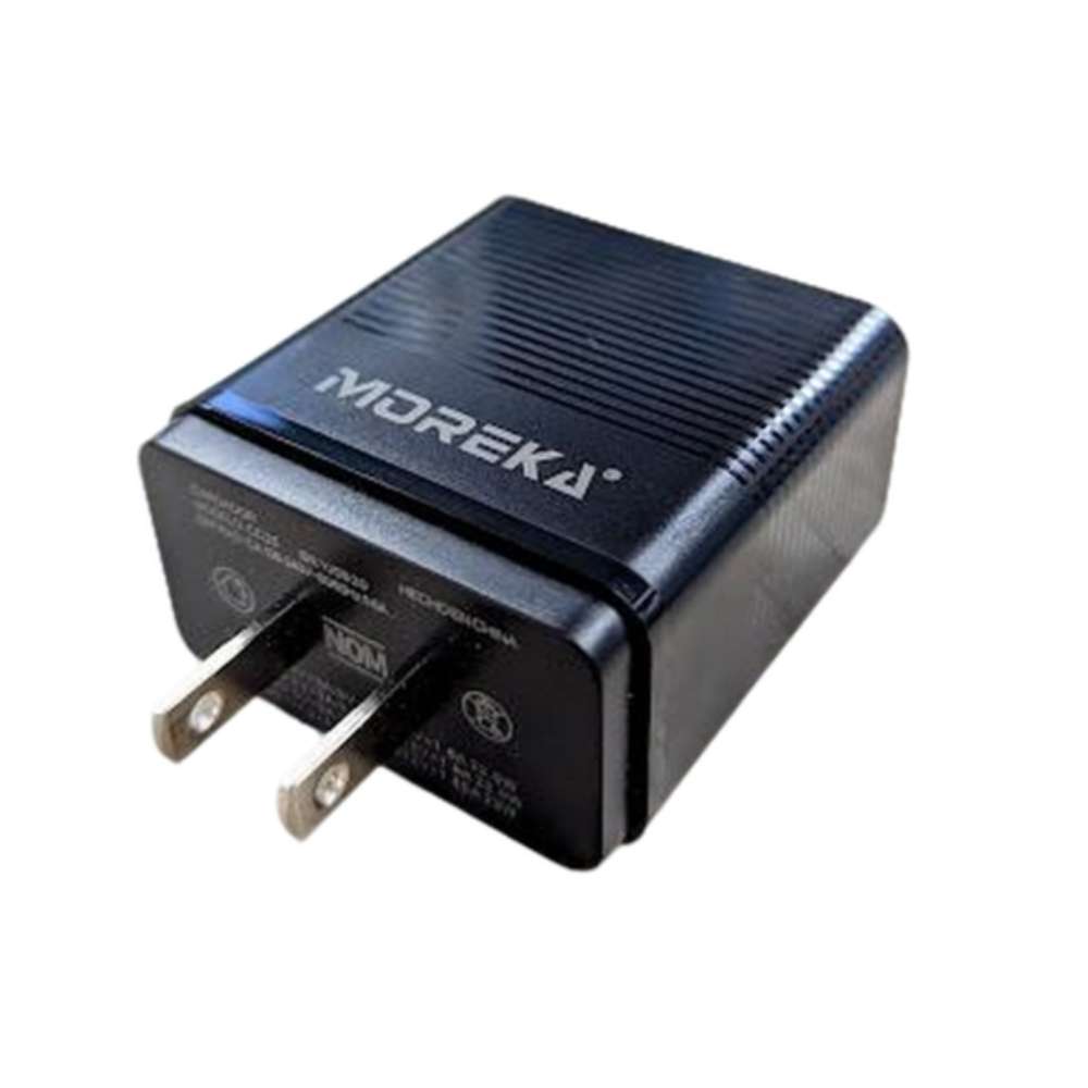 Turbo Cargador 68W 2 puertos C1 22.5W y QC 3.0 23W Cable C2