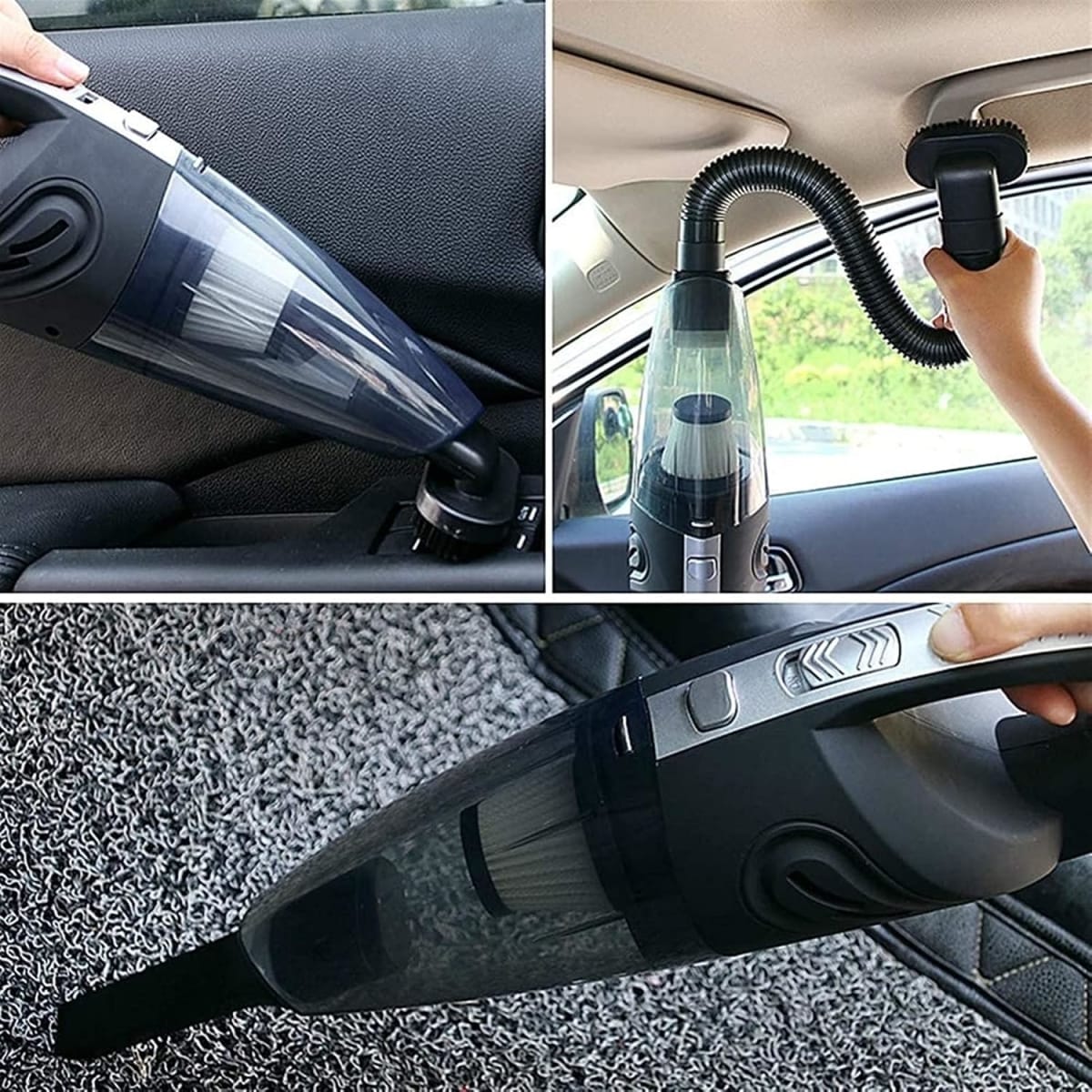 Aspiradora Mano YISEN CCQ-03 120W Inalámbrica Coche Hogar2