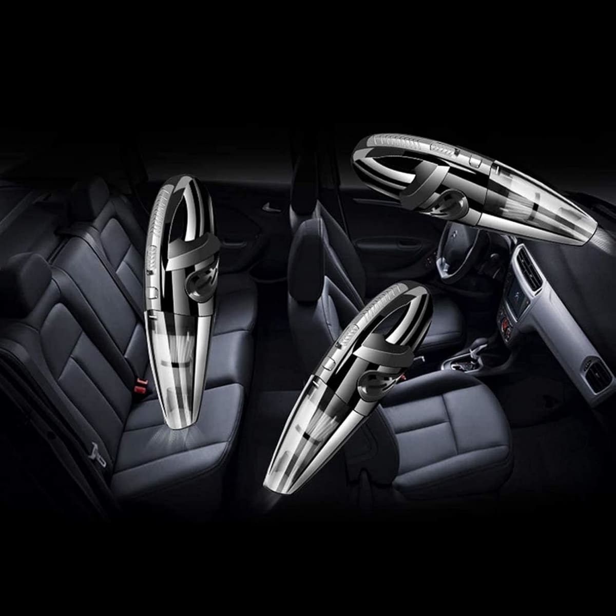 Aspiradora Mano YISEN CCQ-03 120W Inalámbrica Coche Hogar3