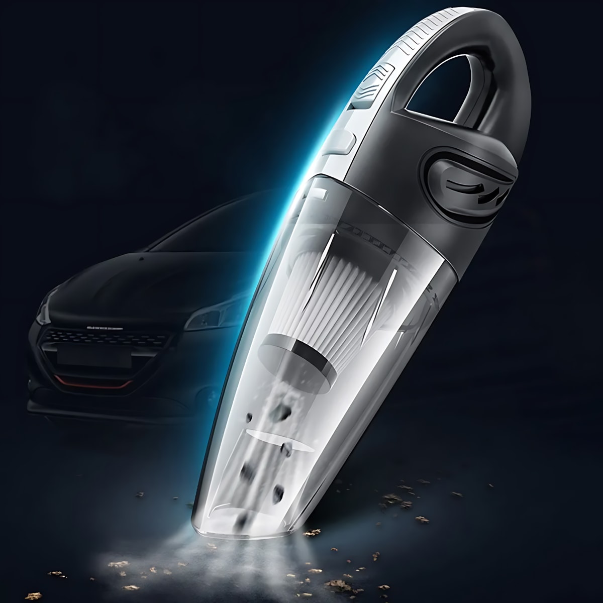 Aspiradora Mano YISEN CCQ-03 120W Inalámbrica Coche Hogar5