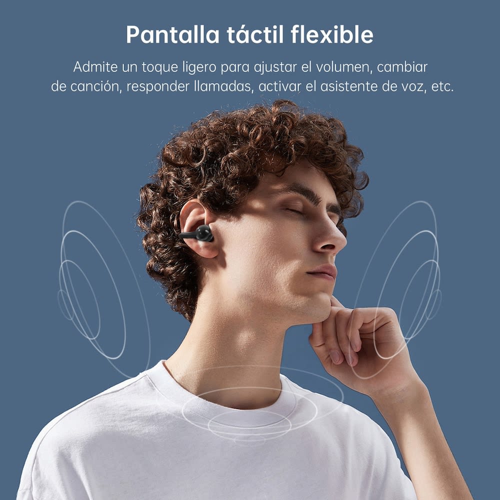 Audífonos CLIP 1 Cancelación Ruido  Audífonos 30mAh / Estuche 300mAh IPX4 G-TIDE7