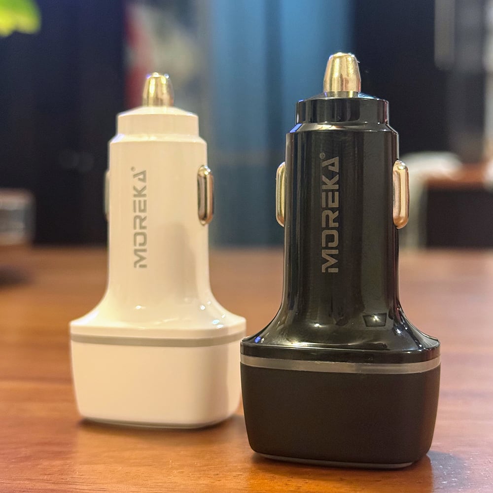 Cargador De auto 3.4A Moreka 2 puerto USB para carro4