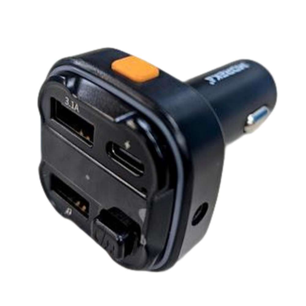 Transmisor Bluetooth Plug in Moreka CP-0069 5.3 FM RGB3