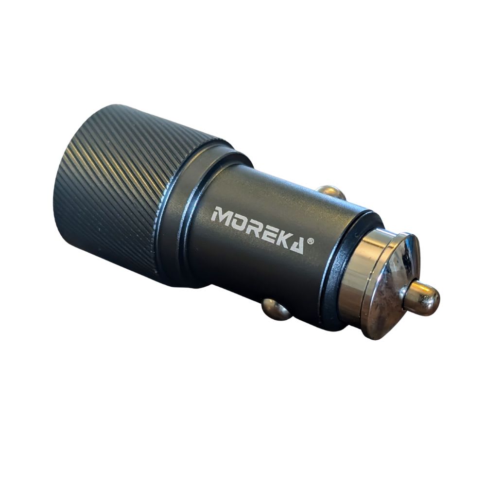 Turbo Cargador De Carro 60W PD30W PD30W Plug In puertos C-C Moreka CP00905