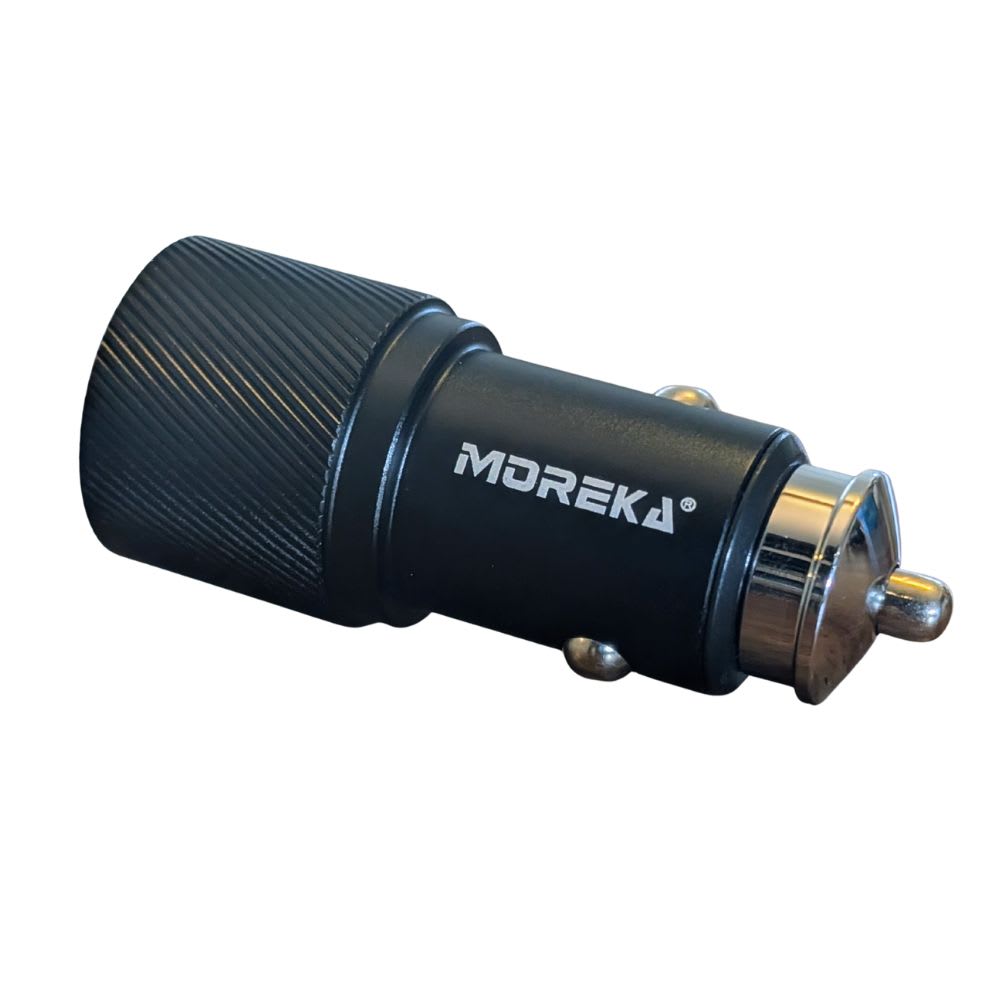 Turbo Cargador De Carro 60W PD30W PD30W Plug In puertos C-C Moreka CP00904