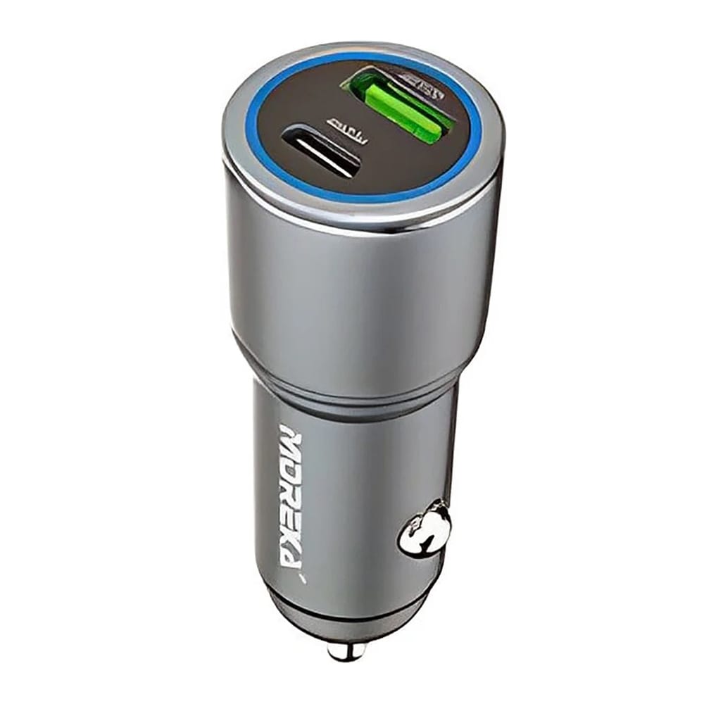 Cargador De Carro Moreka CP0079 Plug In 45W USB C 0