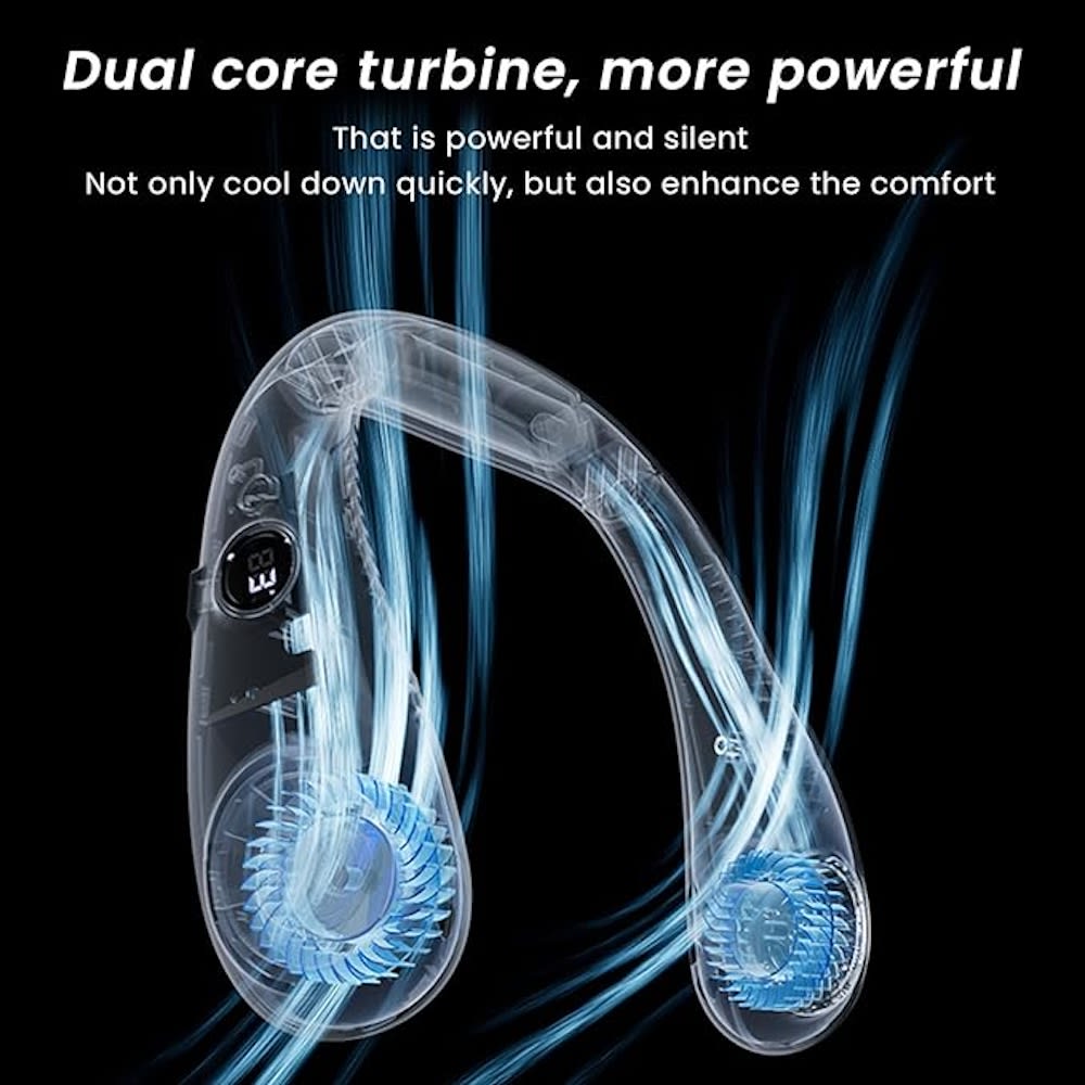 Ventilador de cuello Refrigeración, Portátil N206