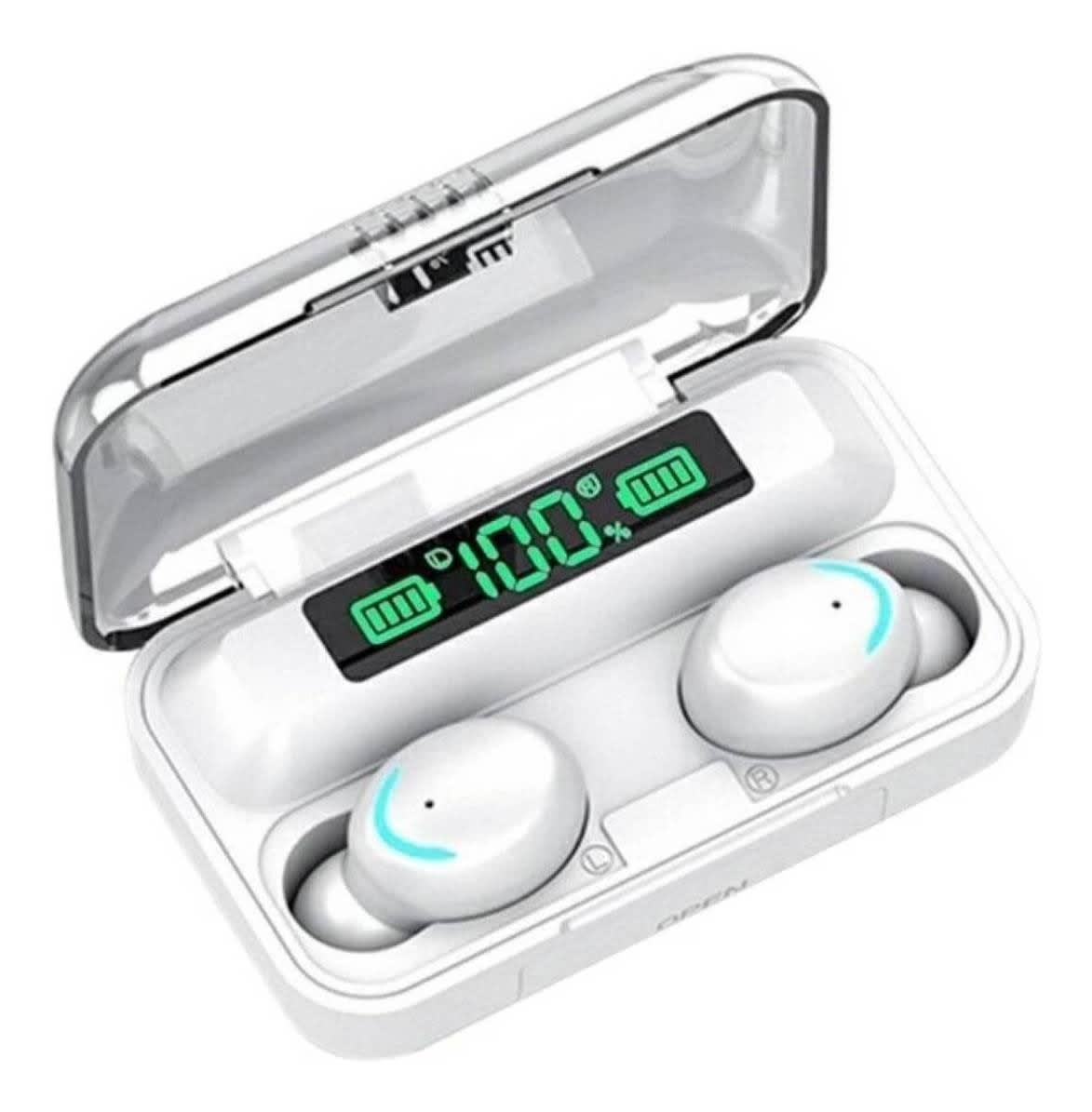 Audífonos Bluetooth 5.0 F9 5 TWS Power Bank básico Generico3