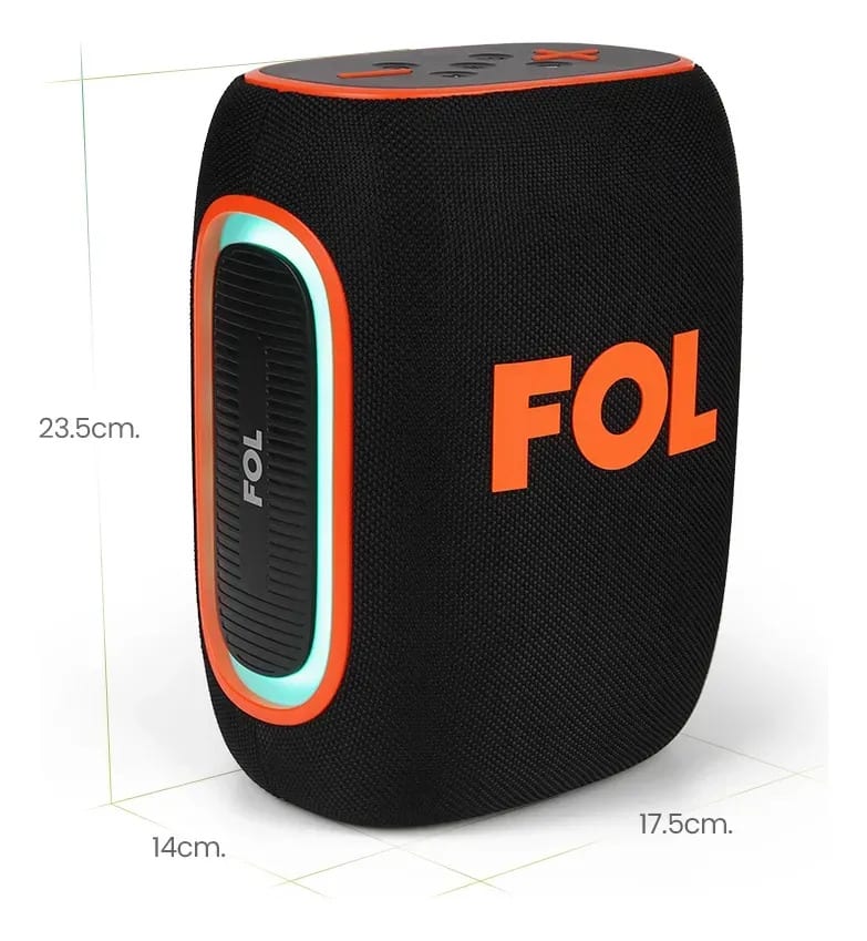 Bocina Bluetooth FOL FS-D30 PRO 40W Woofer 4'+Tweeter 2'8