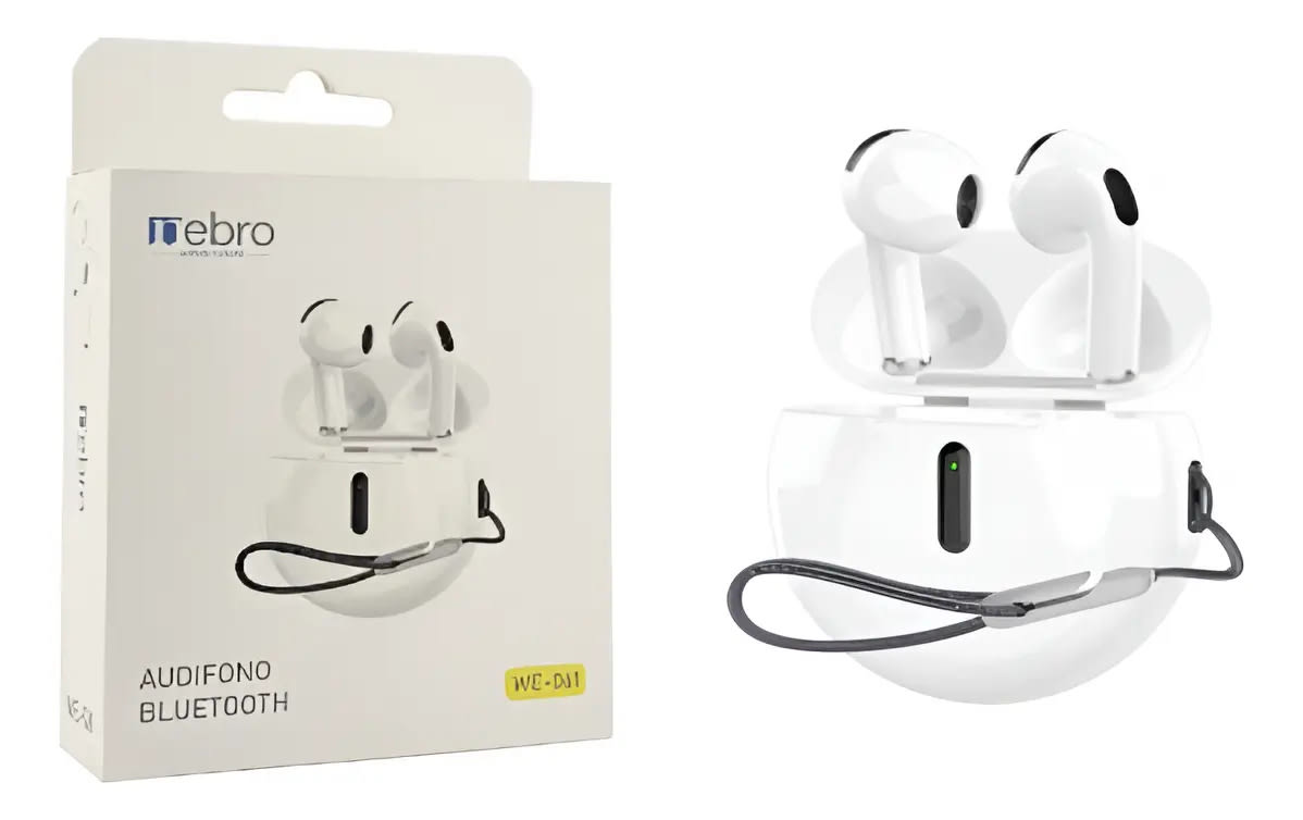 Audífonos Bluetooth Nebro WE-061 5.4 Sonido HiFi 26 Horas de Batería Total Carga Tipo-C Conexión Estable 10 Metros Cómodos y Ligeros2