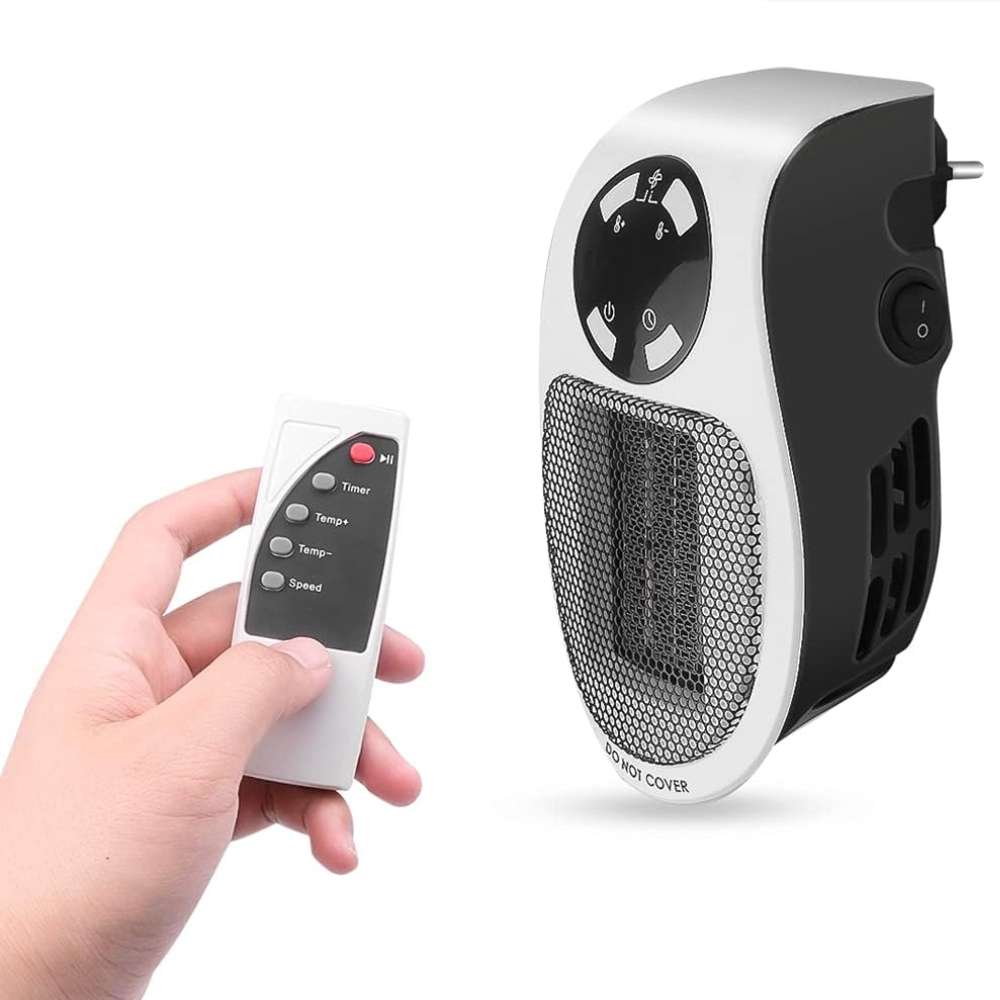 Calentador eléctrico portátil de 500 W de Pared RJG-023 0