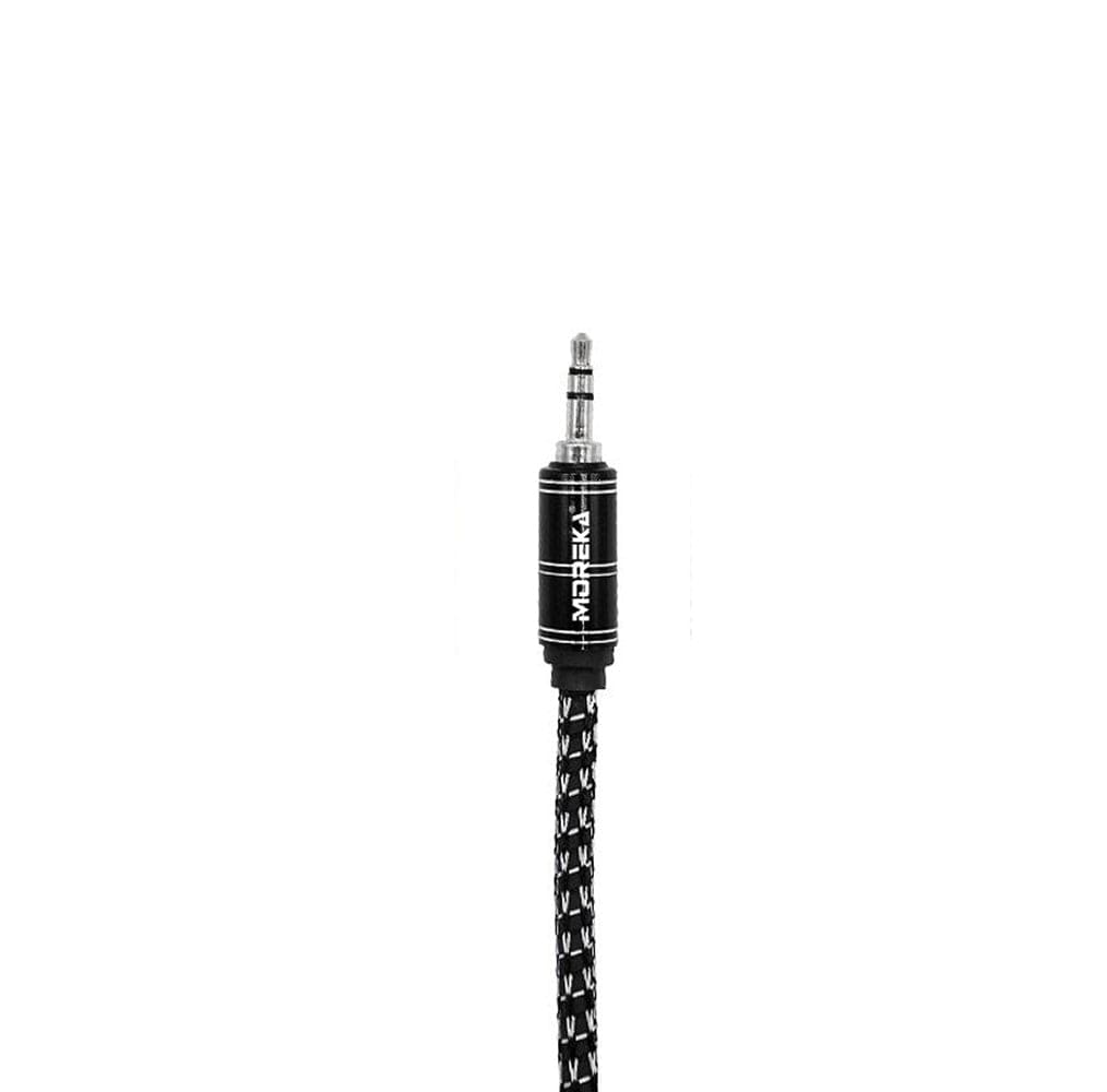 Cable De Audio, Moreka AU-01, Auxiliar 3.5, 1500mm, Reforzado23