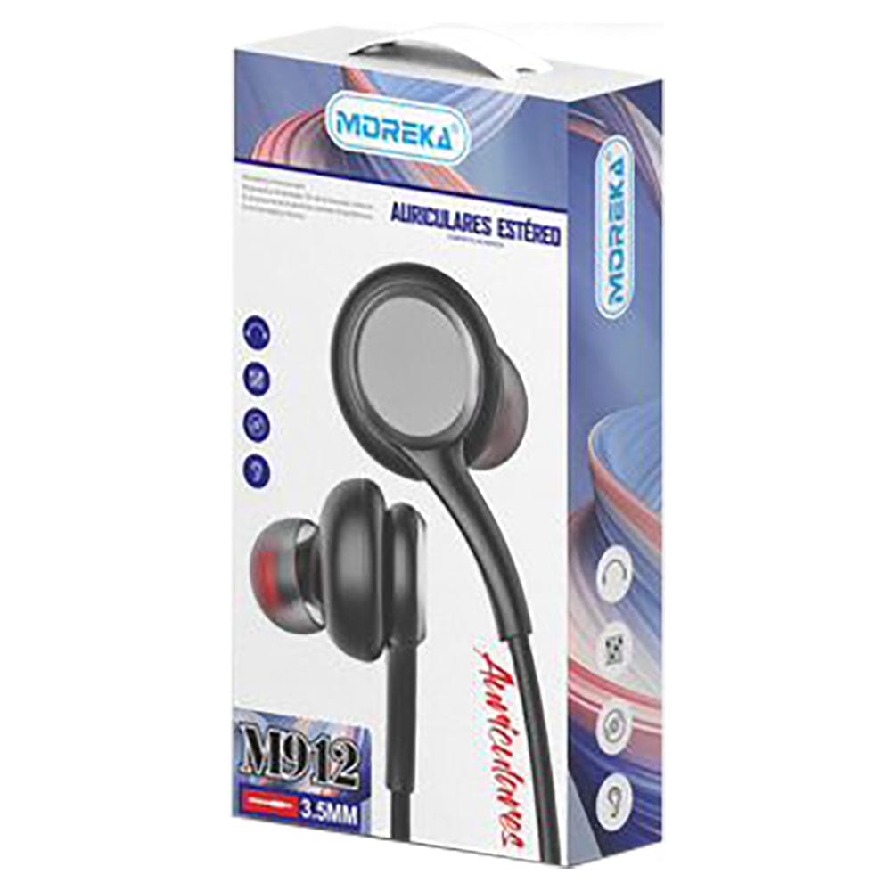 Audifonos Moreka M-912, Alámbricos, Manos Libres, 3.5mm 6