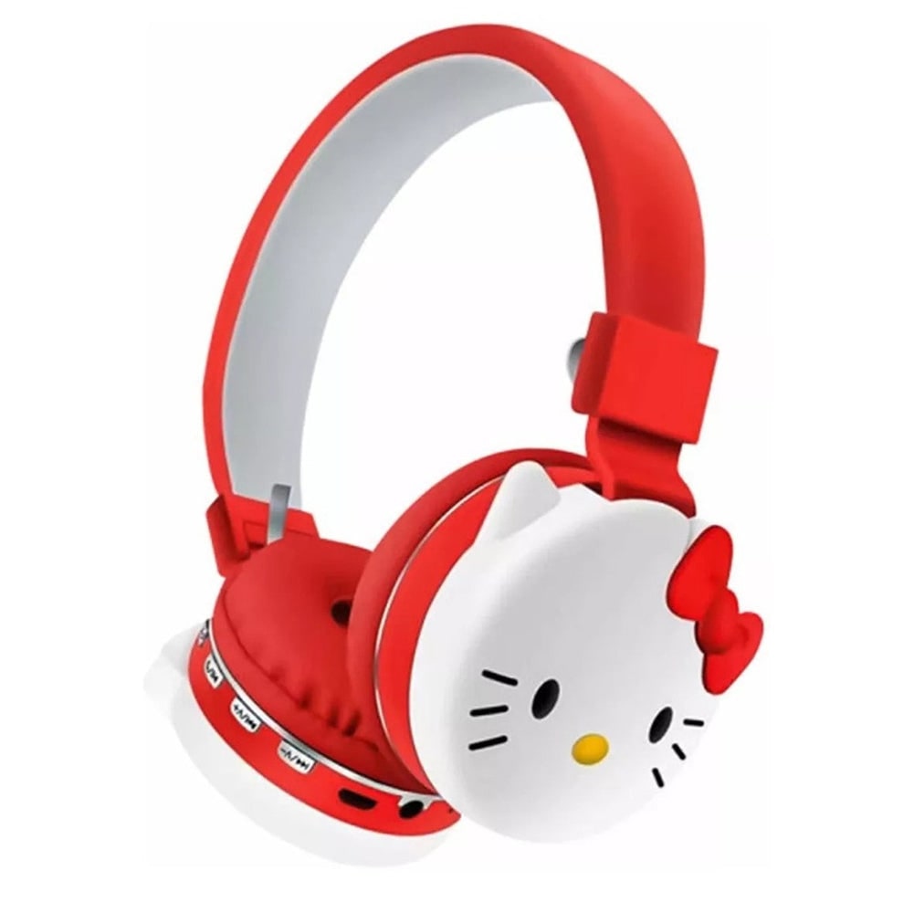 Audífonos Diadema Bluetooth  KITTY Inalámbrico Plegable7