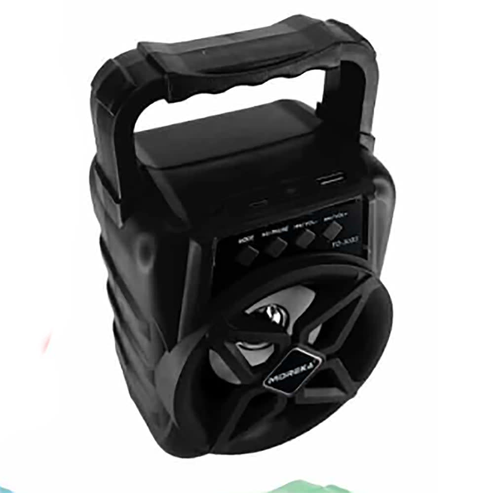 Bocina Moreka TO-3033, LED, Bluetooth, USB, Micro SD. 9