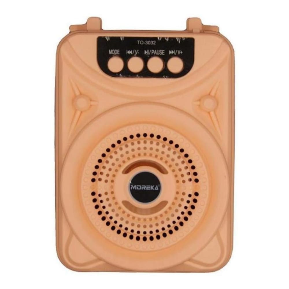 Bocina Moreka T0-3032, LED, Bluetooth, USB, Micro SD, Aux.8