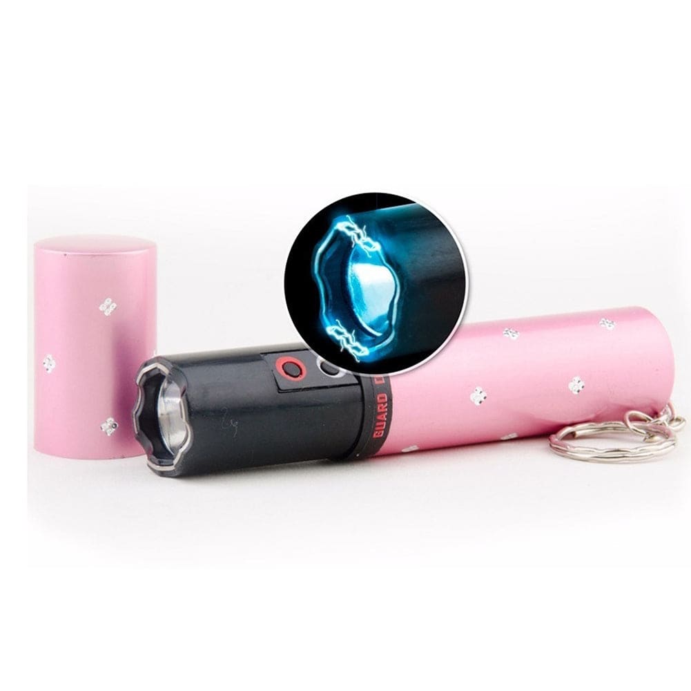 Teaser descarga eléctrica paralizador de defensa personal para mujeres diseño lámpara labial 14