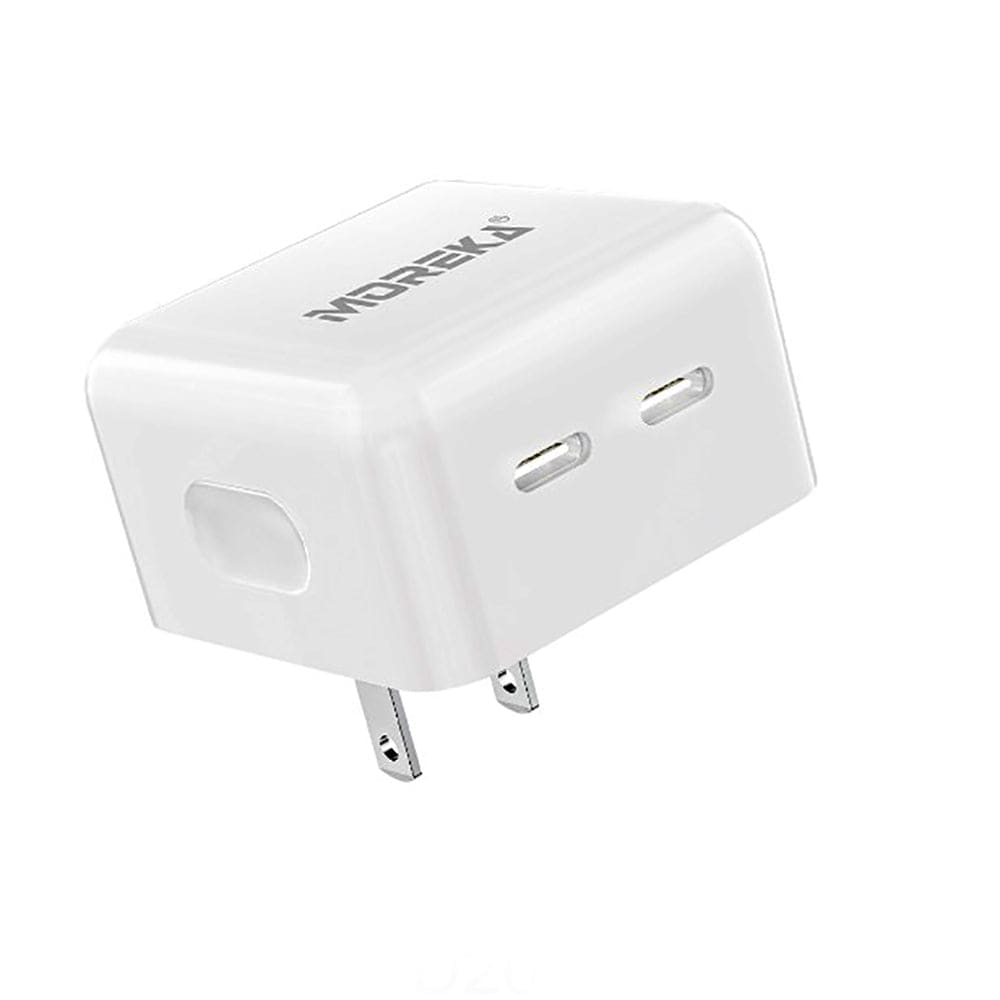 Cargador 40W Moreka CC21 Carga Rapída Doble USB 10