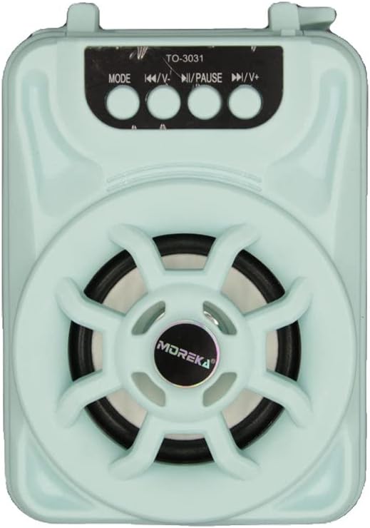 Bocina MOREKA TO-3031, LED, USB, Micro SD, Aux.17