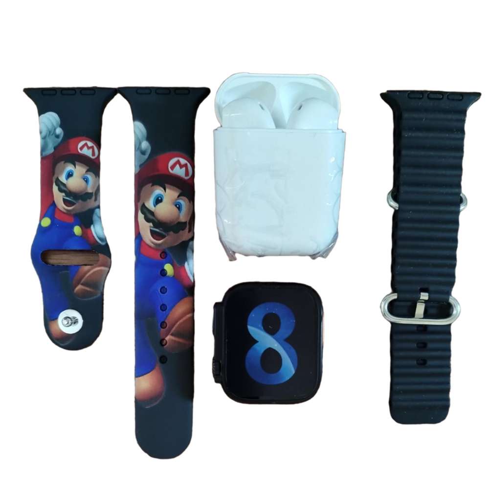 Smart Watch i25 ULTRA Max Mario 2 correas8