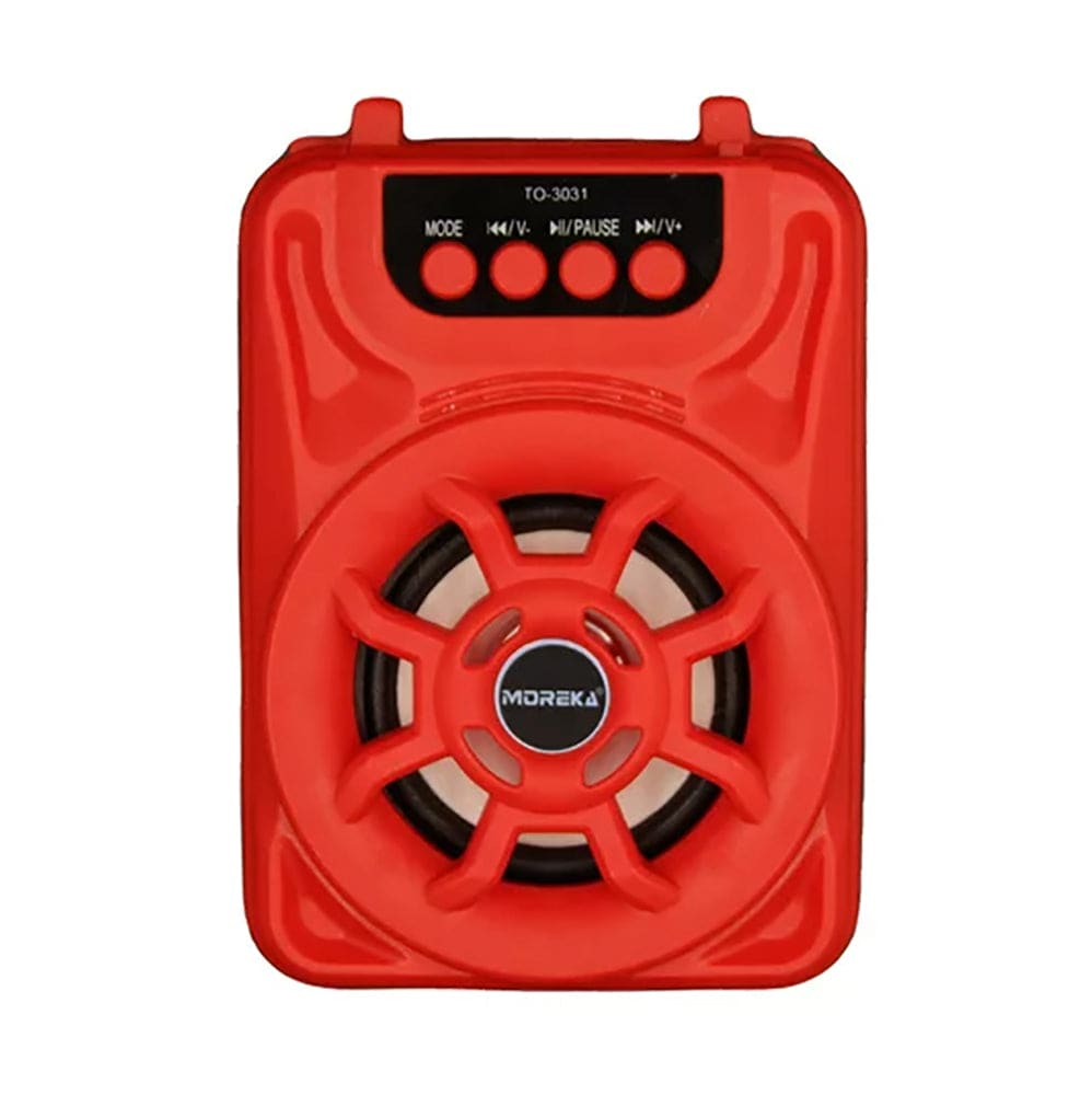 Bocina MOREKA TO-3031, LED, USB, Micro SD, Aux.2