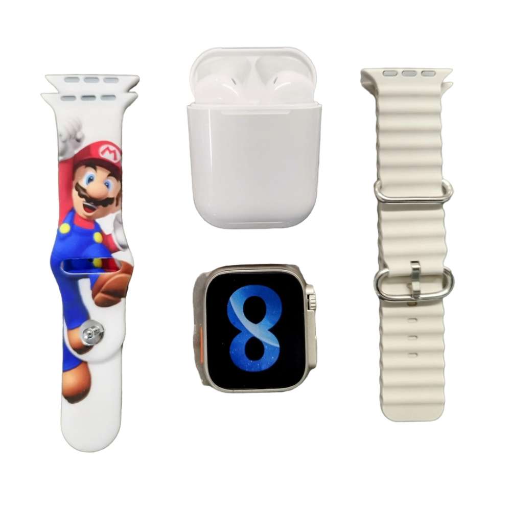 Smart Watch  i25 ULTRA Max Mario 2 correas1