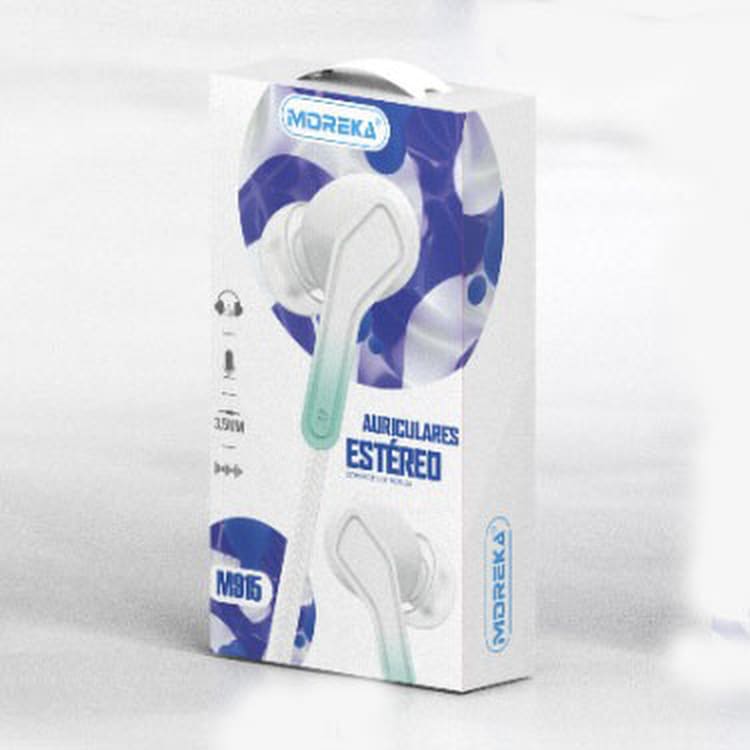 Audifonos Moreka M-915, Alámbricos, Manos Libres, 3.5mm8