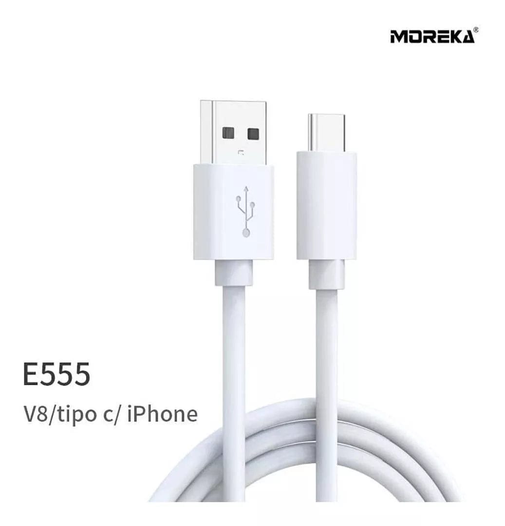 Cable tipo C Moreka E555 , 1M 5