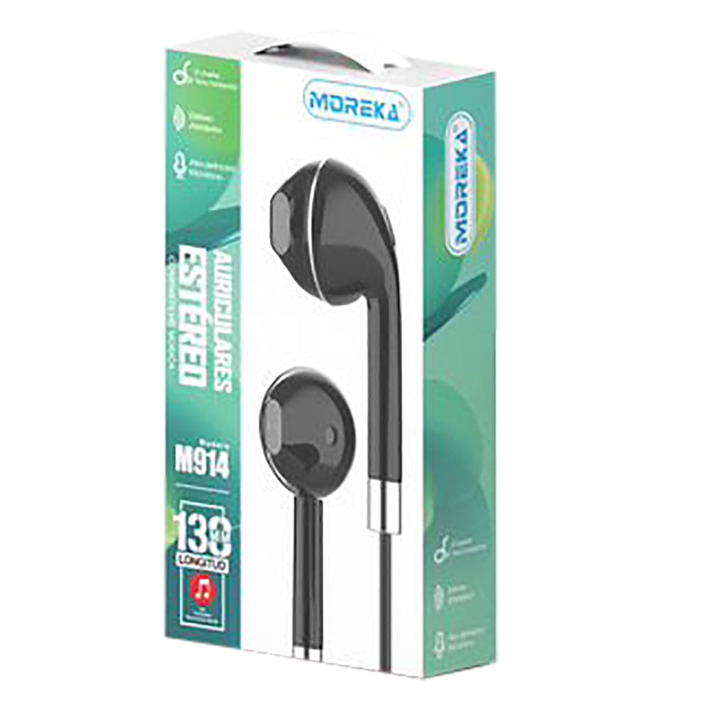 Audifonos Moreka M-914, Alámbricos, Manos Libres, 3.5mm 9